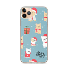 Load image into Gallery viewer, Frenchie iPhone Case - Holiday Fun