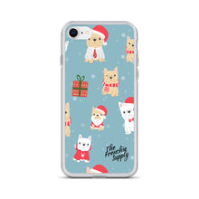 Load image into Gallery viewer, Frenchie iPhone Case - Holiday Fun