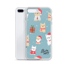 Load image into Gallery viewer, Frenchie iPhone Case - Holiday Fun