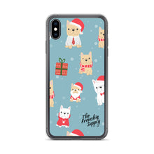 Load image into Gallery viewer, Frenchie iPhone Case - Holiday Fun