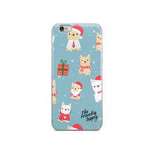 Load image into Gallery viewer, Frenchie iPhone Case - Holiday Fun