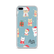 Load image into Gallery viewer, Frenchie iPhone Case - Holiday Fun