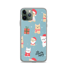 Load image into Gallery viewer, Frenchie iPhone Case - Holiday Fun