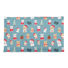 Load image into Gallery viewer, Holiday Frenchie Premium Pillow Case