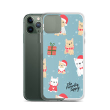 Load image into Gallery viewer, Frenchie iPhone Case - Holiday Fun