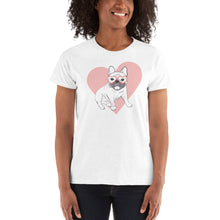 Load image into Gallery viewer, Frenchie Heart Women&#39;s Shirt
