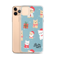 Load image into Gallery viewer, Frenchie iPhone Case - Holiday Fun